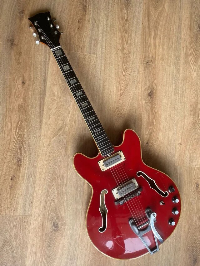 Guitarra vintage EKO barracuda 1965
