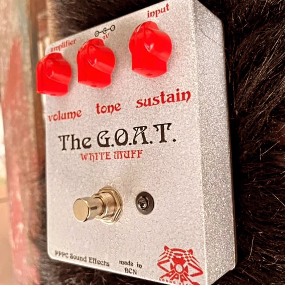 White G.O.A.T. (Big Muff Ram's Head White Can) PPPC Sound Effects