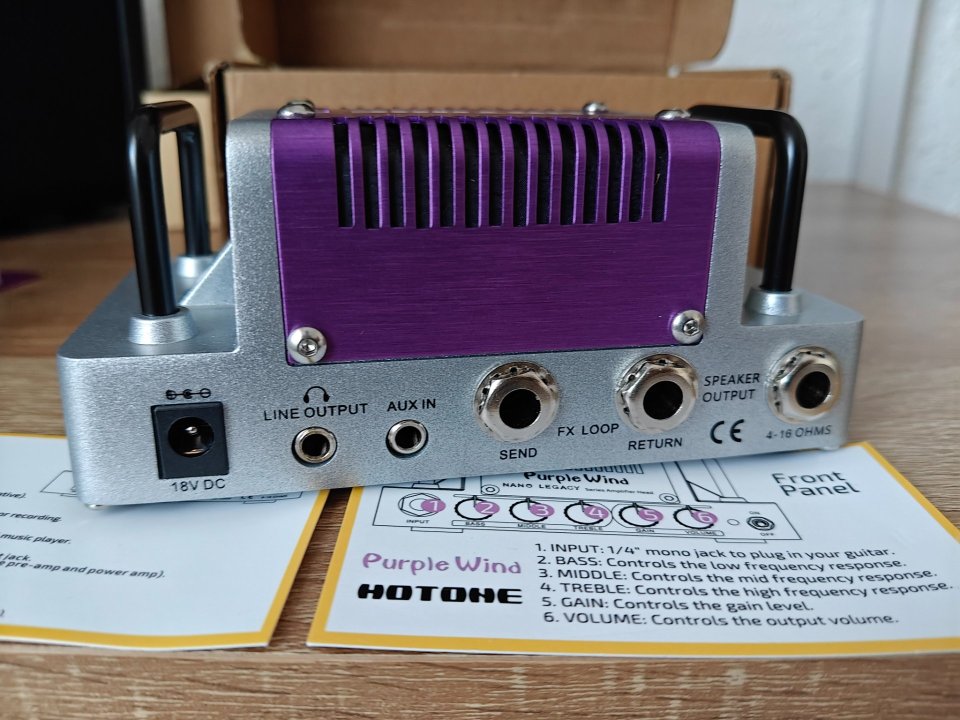 Hotone legacy nano purple wind de segunda mano · Foto 4 de 4 · Barcelona · 40 €