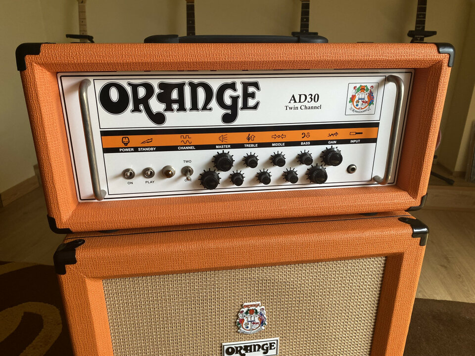 Orange AD-30 TwinChannel + Pantalla + Fundas + FS + Cables