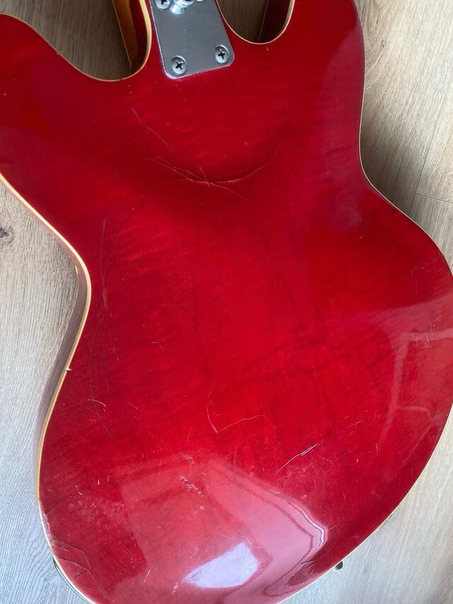 Guitarra vintage EKO barracuda 1965