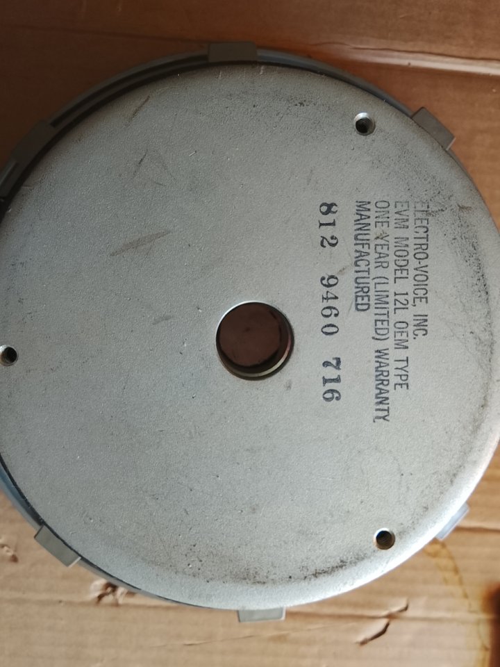 Altavoz EV md EVM 12L OEM ( para reconear) de segunda mano · Foto 5 de 10 · Cáceres · 50 €