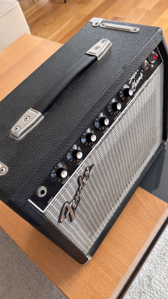 Fender Super Champ original — época Rivera, circa 1984 de segunda mano · Foto 2 de 6 · Bizkaia · 1400 €