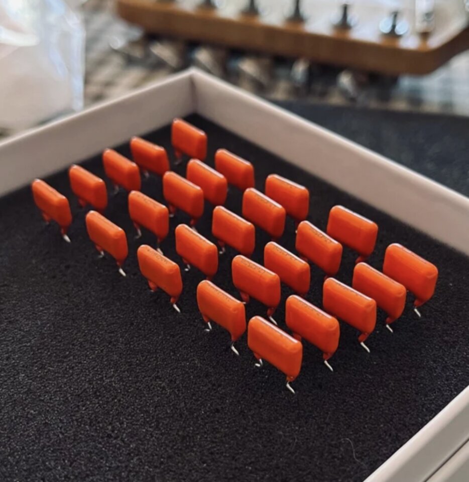 Condensador Orange Drop Guitarra y Bajo