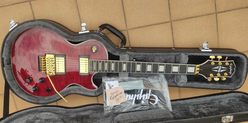 Epiphone Alex Lifeson LP Custom Axcess