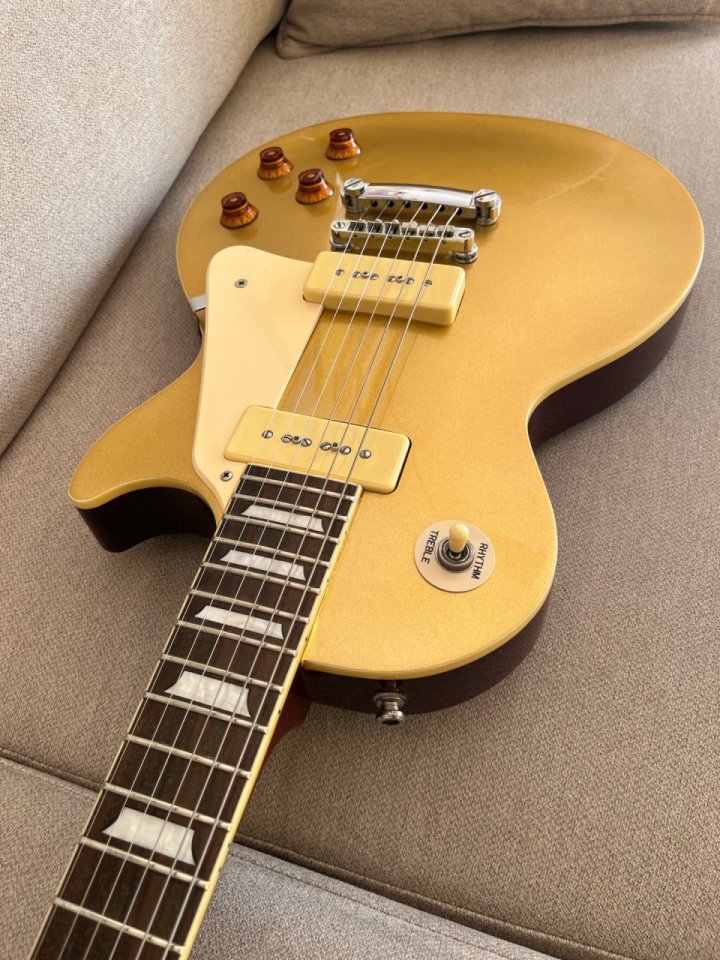 Epiphone Les Paul Gold Top P90 de segunda mano · Foto 1 de 6 · Valencia · 600 €