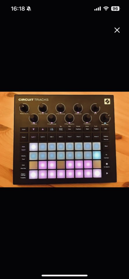 Novation Circuits Tracks