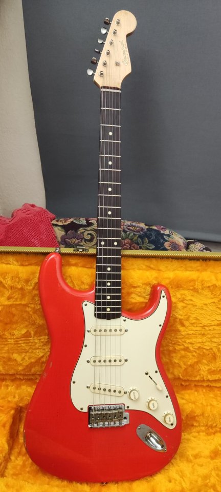 GVT 1962 Double cut Custom Fiesta Red ( 2023 ) de segunda mano · Foto 1 de 10 · Barcelona · 2500 €