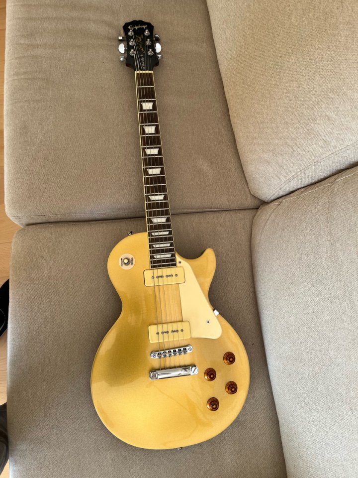 Epiphone Les Paul Gold Top P90 de segunda mano · Foto 2 de 6 · Valencia · 600 €