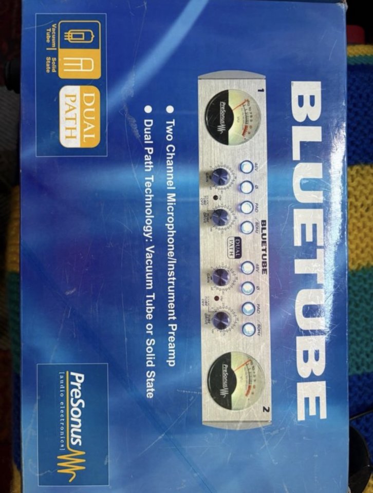 Previo Presonus válvulas