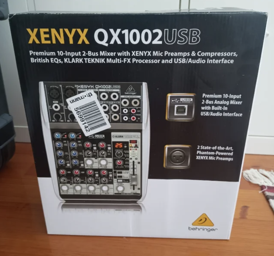 Mesa Behringer Xenyx QX1002USB