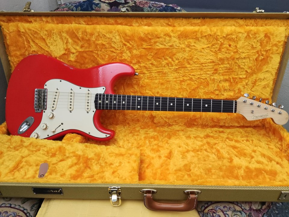 GVT 1962 Double cut Custom Fiesta Red ( 2023 ) de segunda mano · Foto 4 de 10 · Barcelona · 2500 €