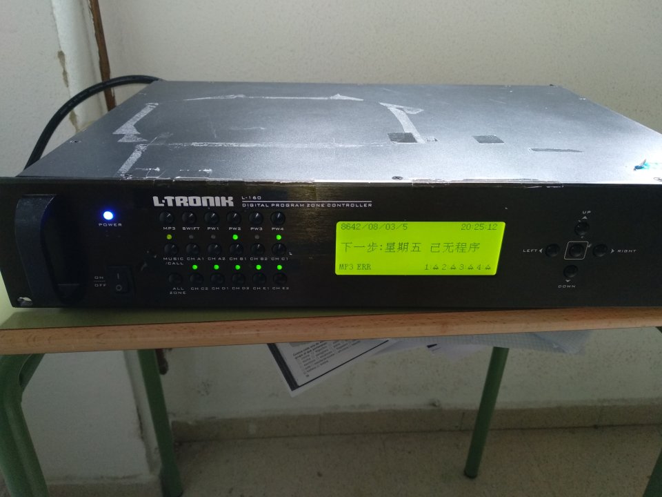 Controlador programador semanal L-TRONIK L-160 de segunda mano · Foto 1 de 4 · Asturias · 150 €