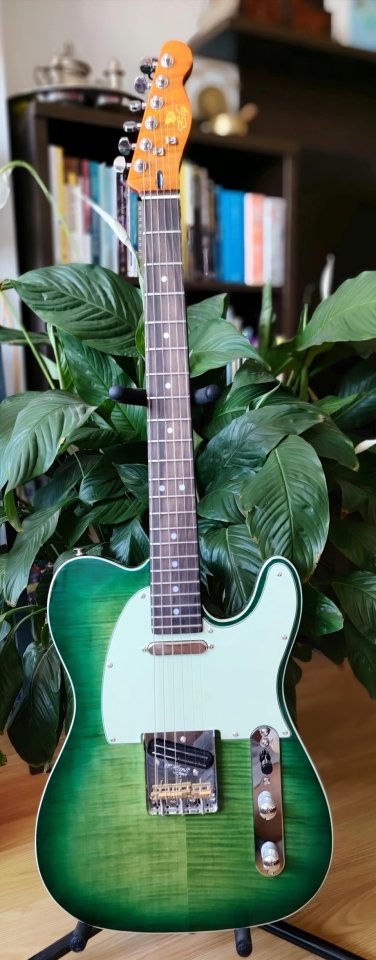 Guitarra ELg estilo telecaster de segunda mano · Foto 3 de 10 · Madrid · 550 €