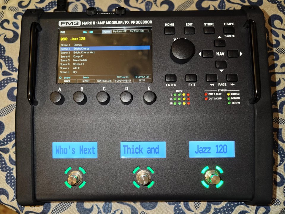 Fractal Audio FM3 Mark II Turbo + Cab packs & IRs extra de segunda mano · Foto 2 de 4 · Madrid · 1050 €