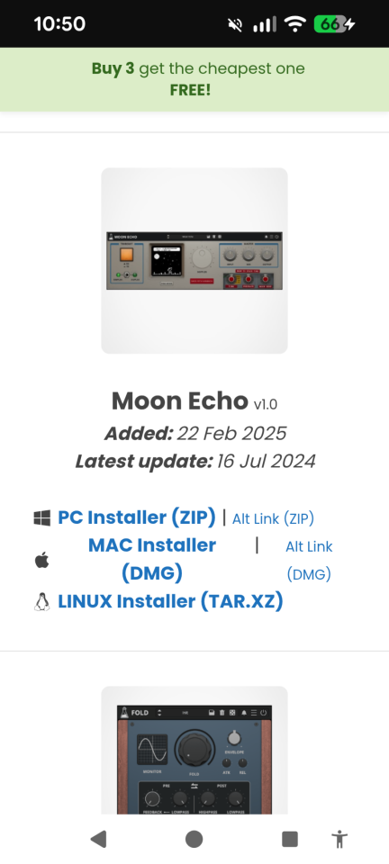 Ableton audiothing plugins legales