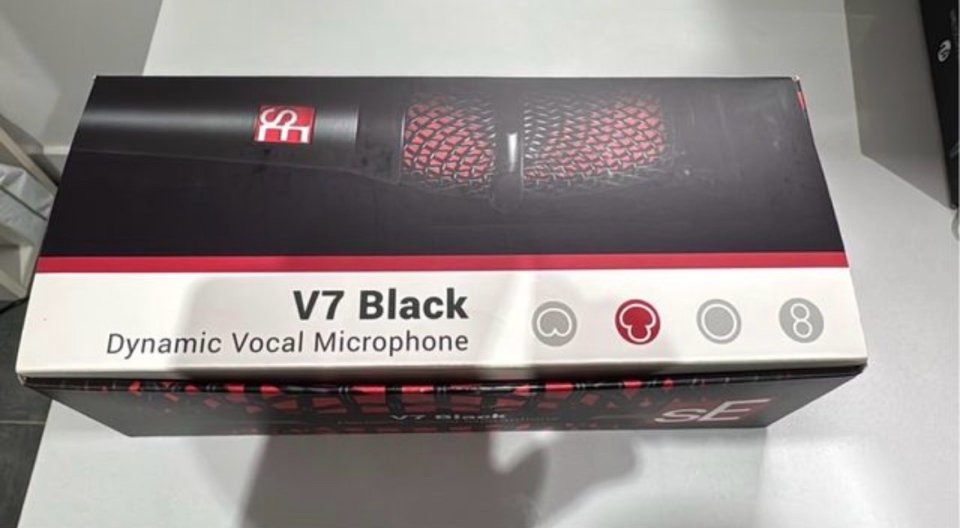 Microfono dinamico SE V7 Black