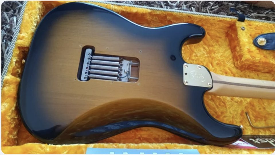 Fender American Deluxe Stratocaster 50th anniversary