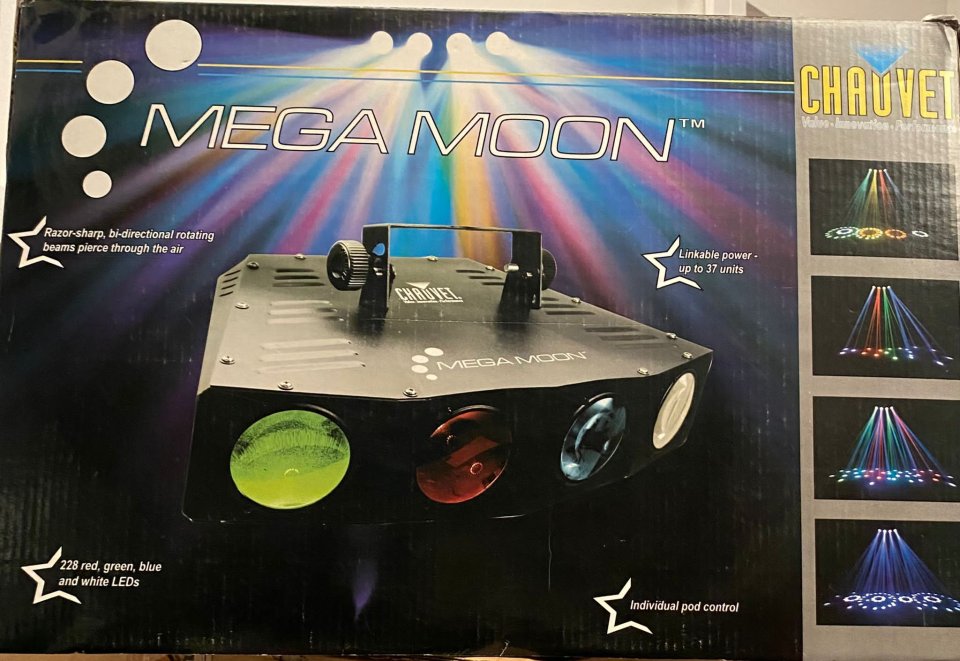 lote de 5 efectos de discoteca