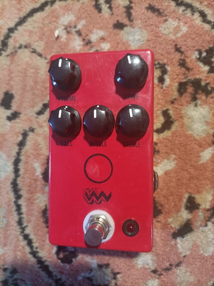 Pedales varios (Zendrive,Angry Charlie,Andy Timmons,The Fuzz,Mu-Tron Bi-Phase...)