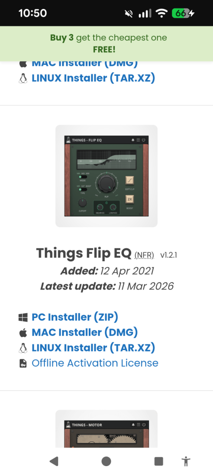 Ableton audiothing plugins legales