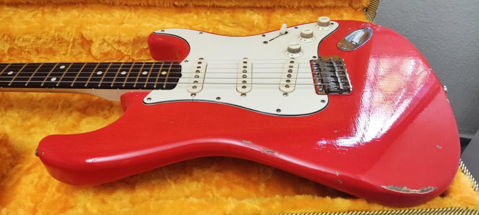 GVT 1962 Double cut Custom Fiesta Red ( 2023 ) de segunda mano · Foto 8 de 10 · Barcelona · 2500 €