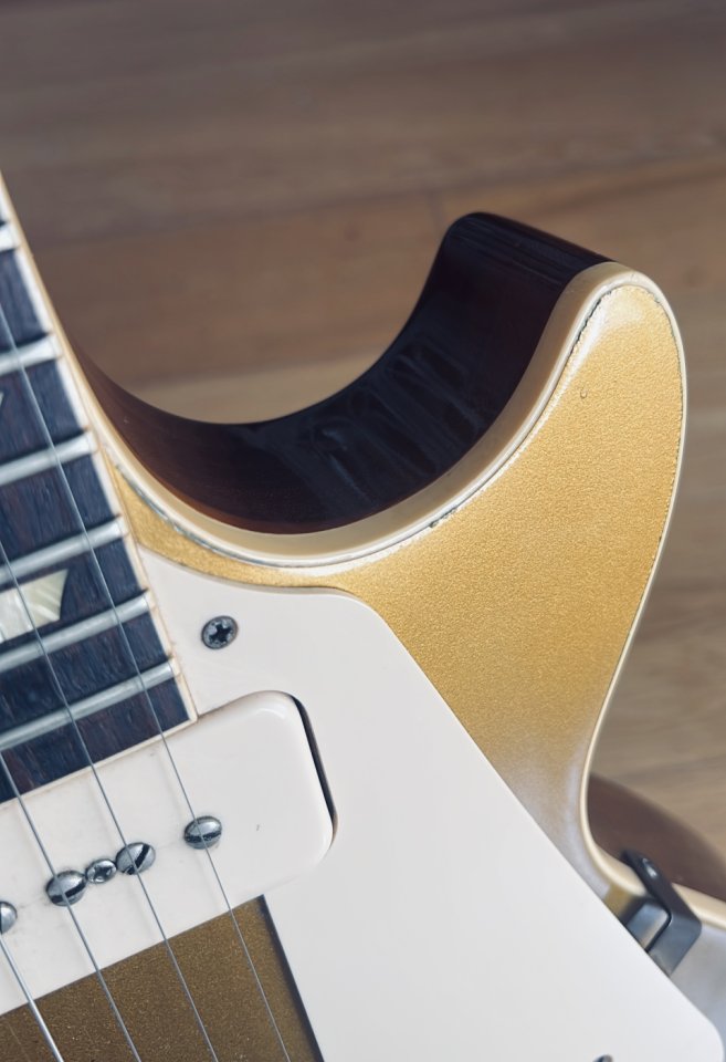 VENDIDA!! Gibson Les Paul R6 Gold Top P90 Custom Shop