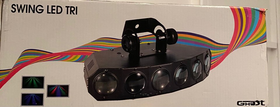 lote de 5 efectos de discoteca