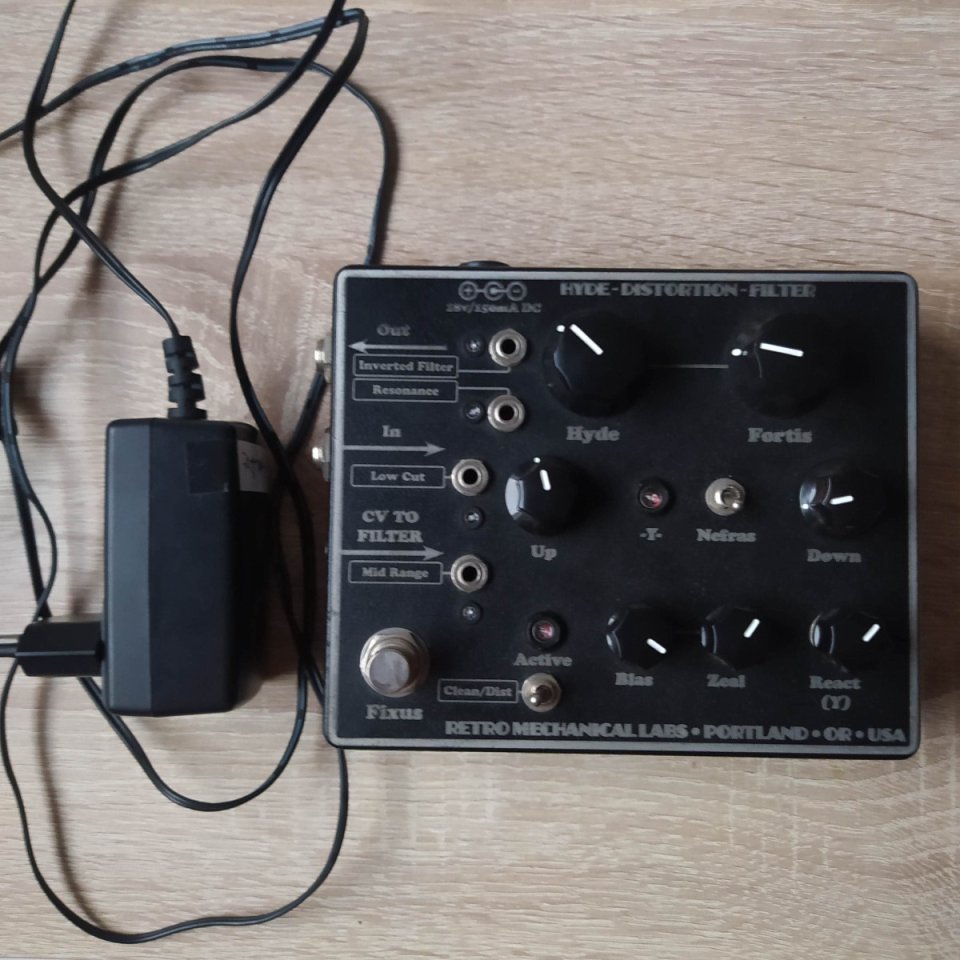 Rareza! Pedal filtro analógico y distorsión