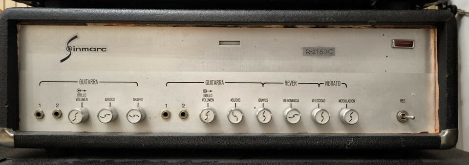 Cabezal amplificador Sinmarc R-2160-C revisado por Phakito