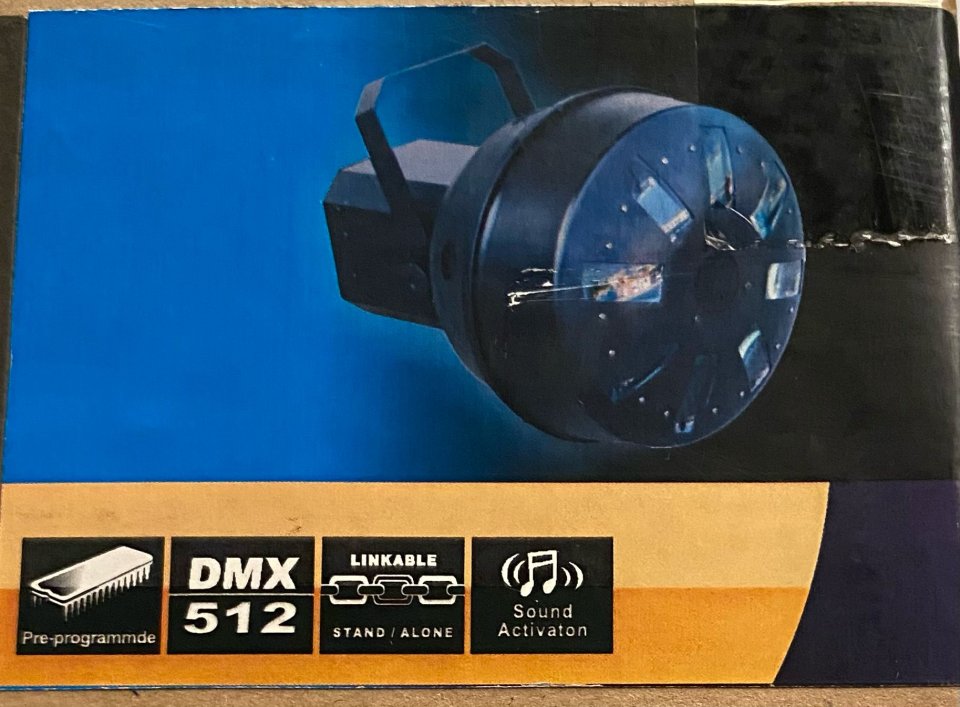 lote de 5 efectos de discoteca