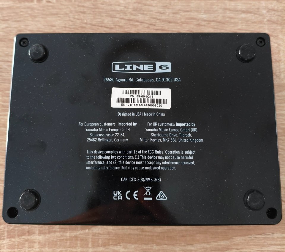 Line 6 HX Stomp (con factura) de segunda mano · Foto 3 de 6 · Madrid · 400 €