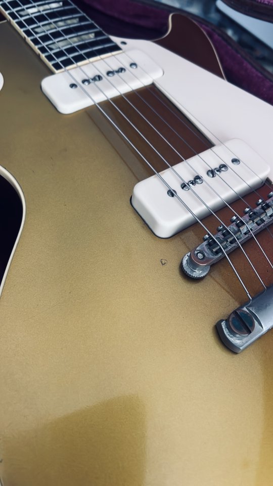 VENDIDA!! Gibson Les Paul R6 Gold Top P90 Custom Shop