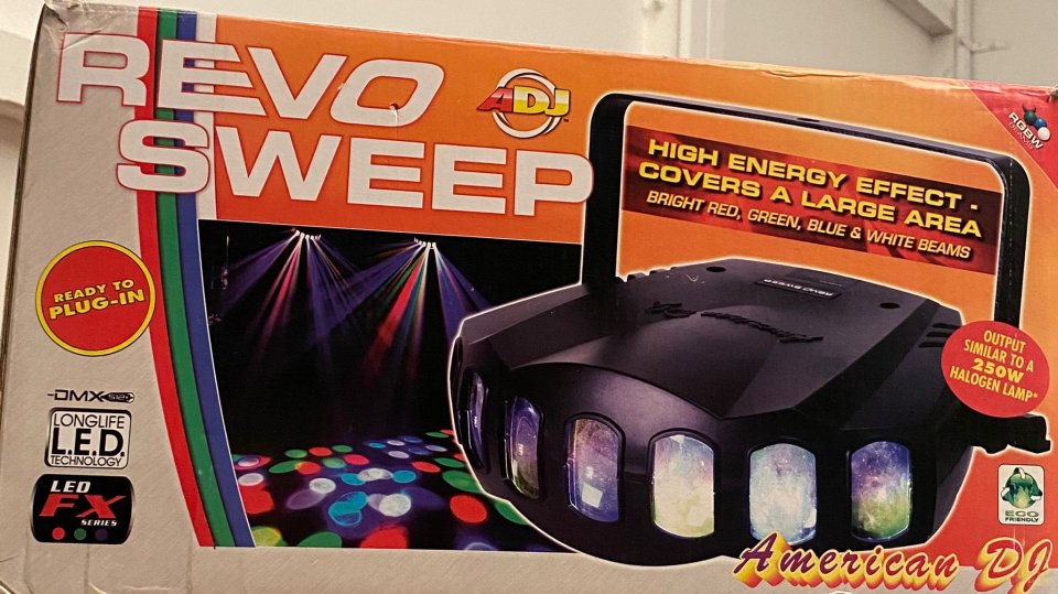 lote de 5 efectos de discoteca