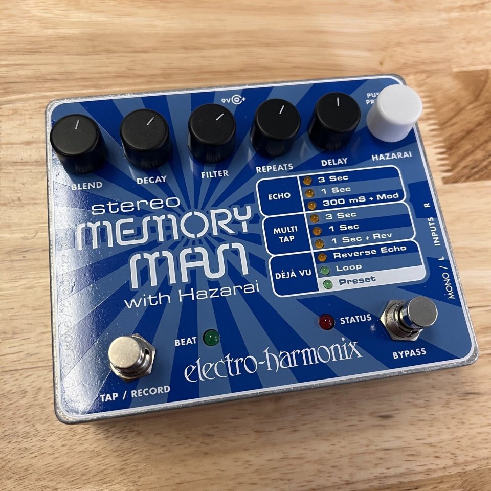 Electro harmonix Memory Man with Harazai