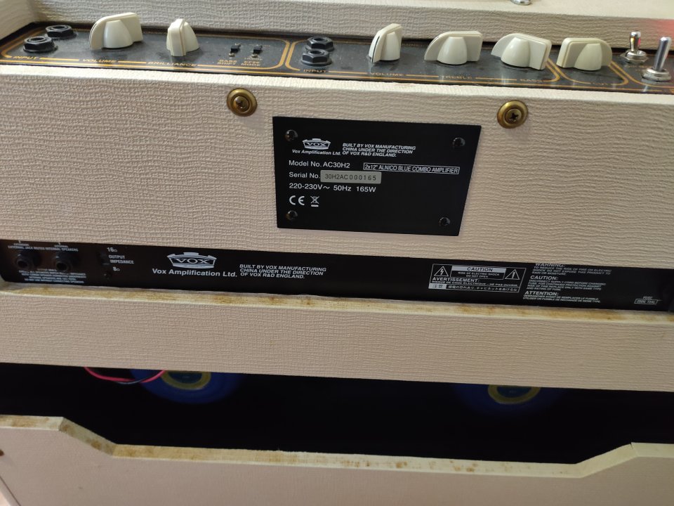 Vendo VOX AC30 Handwire 50th Anniversary