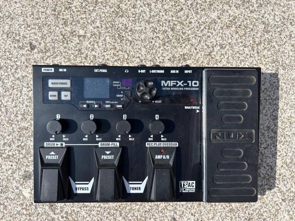 PEDALERA NUX MFX-10 de segunda mano · Foto 2 de 3 · Pontevedra · 140 €