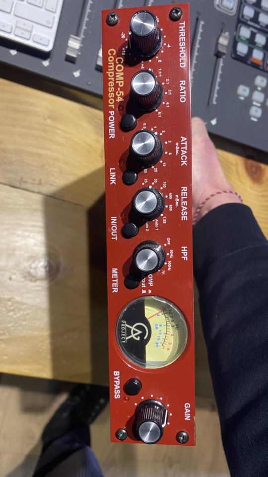 COMPRESOR VINTAGE GAP COMP 54 (Golden Age Audio)