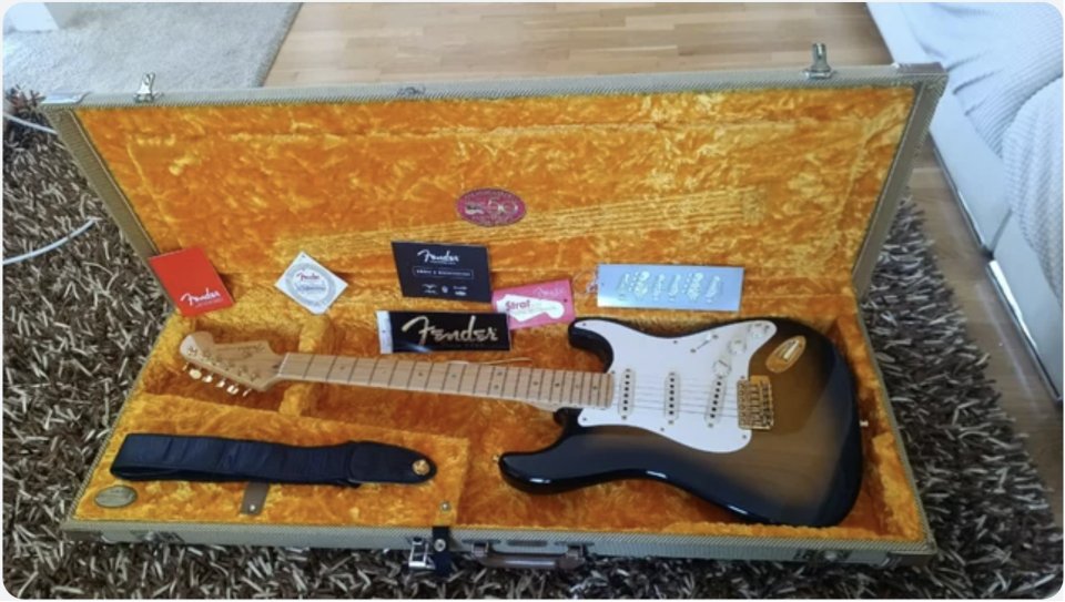 Fender American Deluxe Stratocaster 50th anniversary