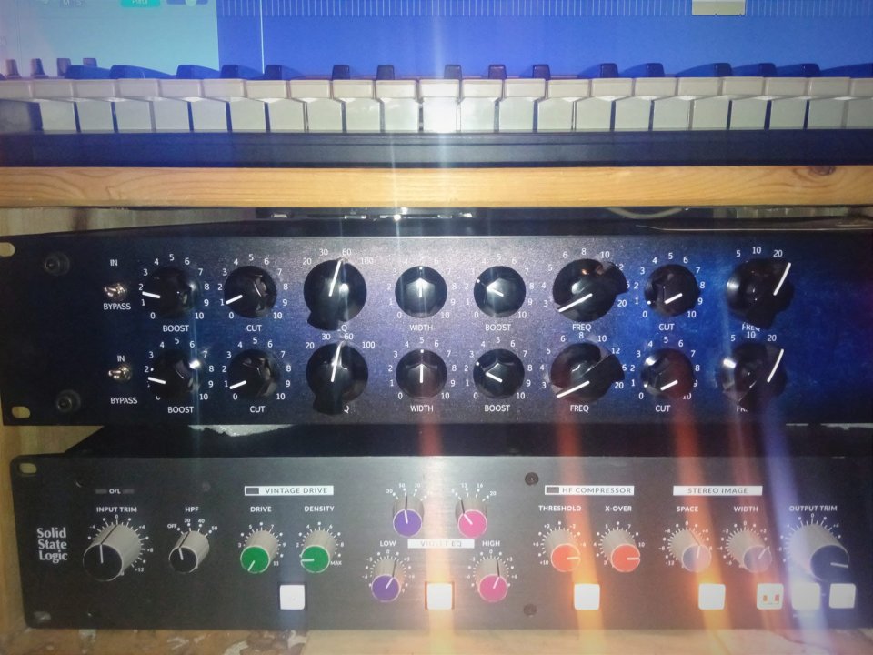 Eq ( tegeler Eqp1 ) pultec estéreo/ ecualizador pasivo!