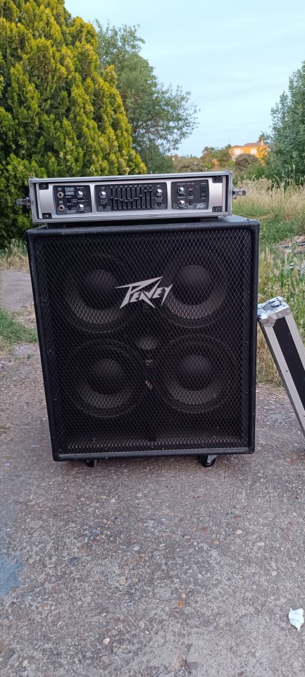 Equipo Peavey para bajo
