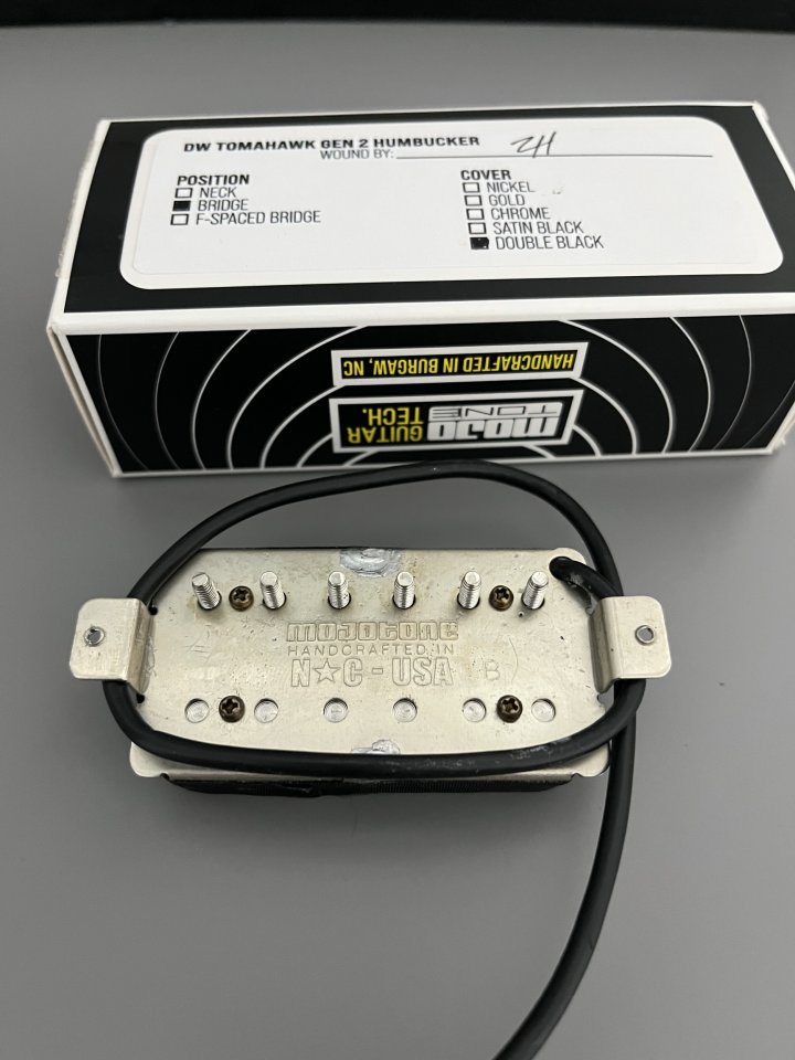 Mojotone DW Tomahawk Gen 2 Humbucker (Bridge)