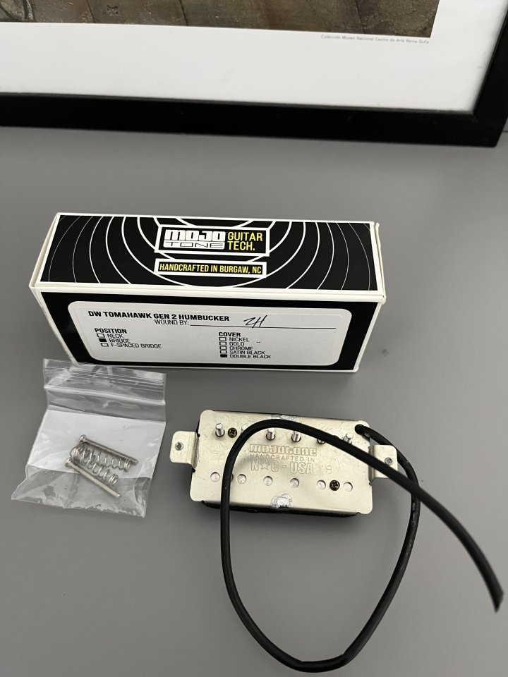 Mojotone DW Tomahawk Gen 2 Humbucker (Bridge)