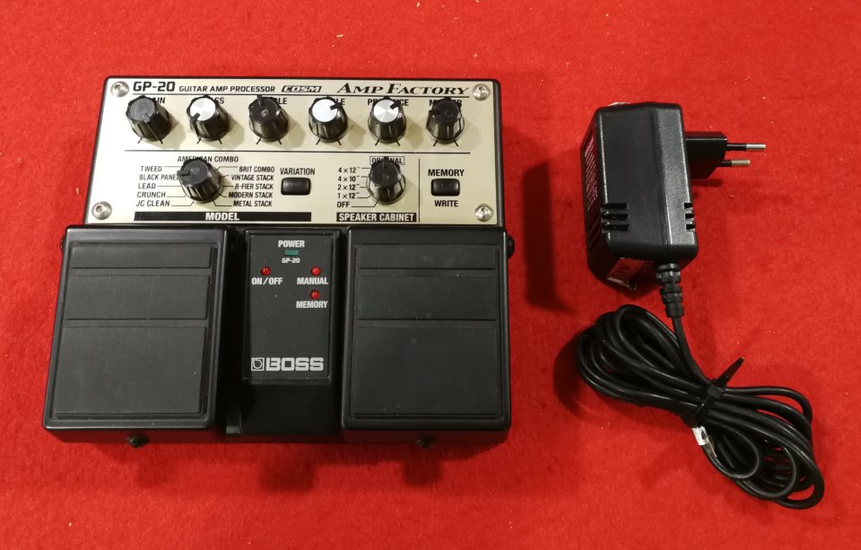 Boss GP-20 Amp Factory