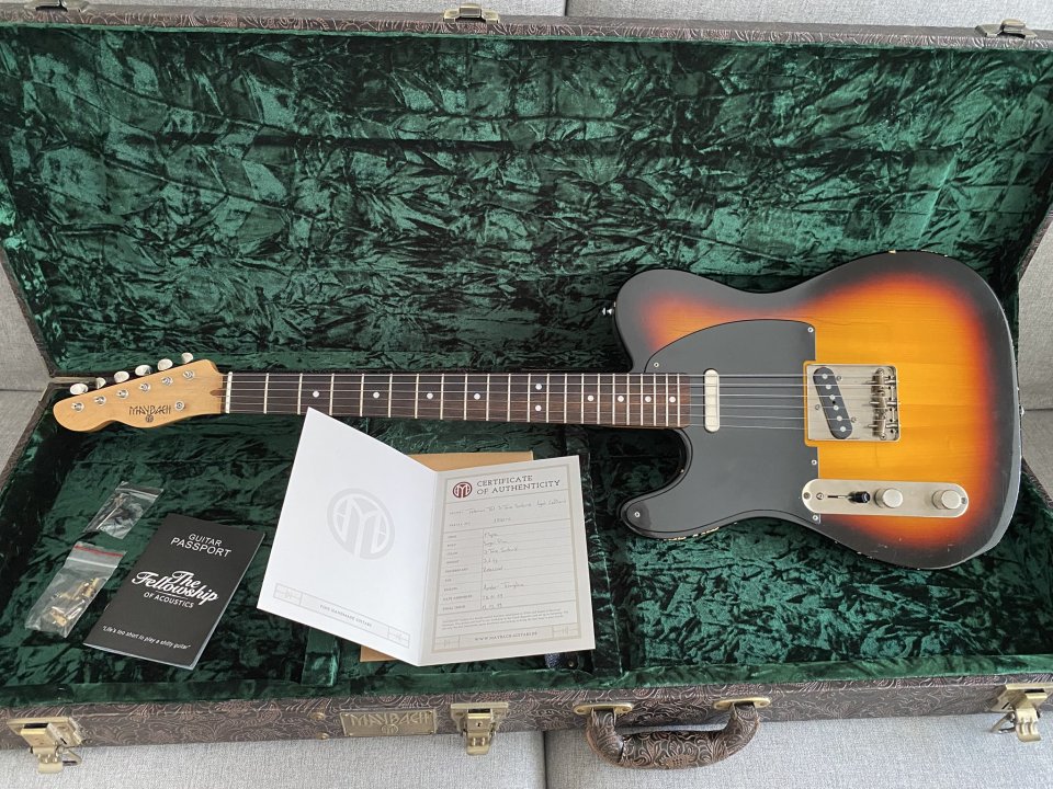 Maybach Teleman T61 3-Tone Sunburst Aged LEFTHAND / ZURDA / ZURDO de segunda mano · Foto 1 de 10 · Madrid · 1300 €
