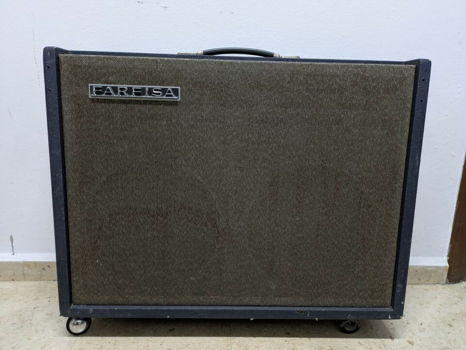 FARFISA TR 60 De Luxe – Amplificador Vintage Transistorizado (Made in Italy, años 60)