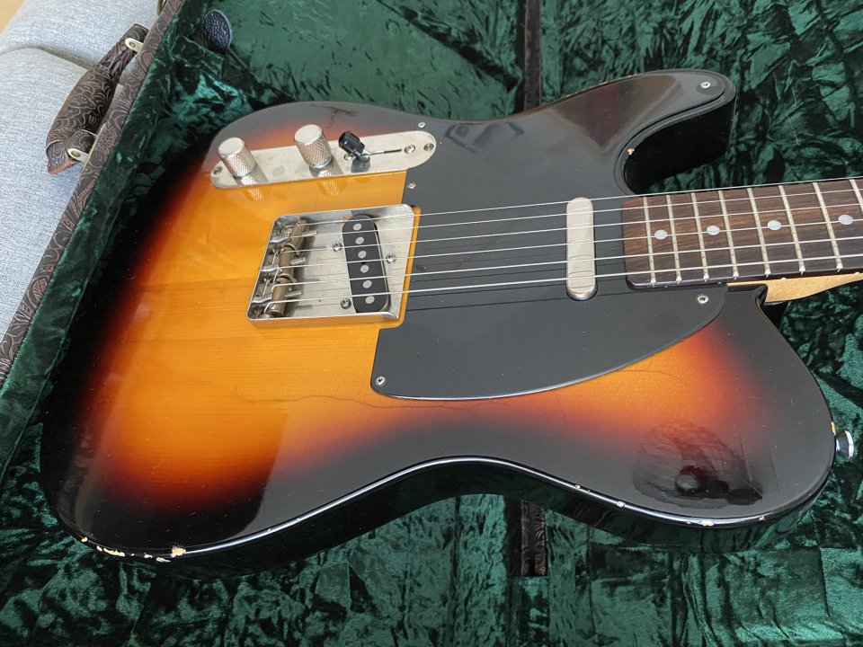 Maybach Teleman T61 3-Tone Sunburst Aged LEFTHAND / ZURDA / ZURDO de segunda mano · Foto 2 de 10 · Madrid · 1300 €