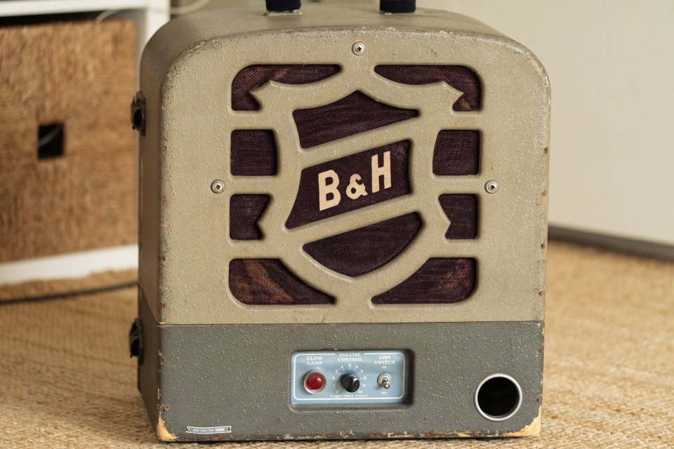 B & H Filmosound etapa 6L6 combo + altavoz Celestion V30