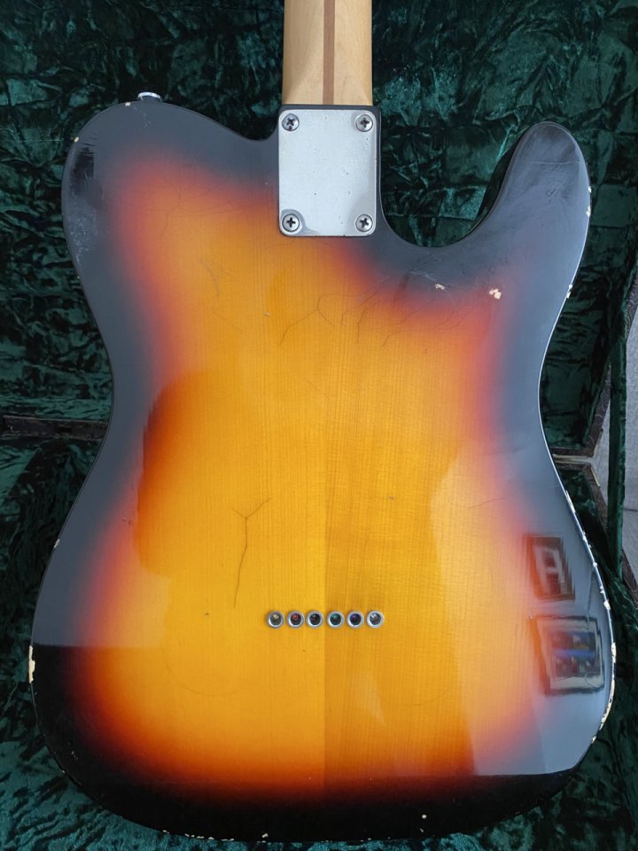 Maybach Teleman T61 3-Tone Sunburst Aged LEFTHAND / ZURDA / ZURDO de segunda mano · Foto 3 de 10 · Madrid · 1300 €