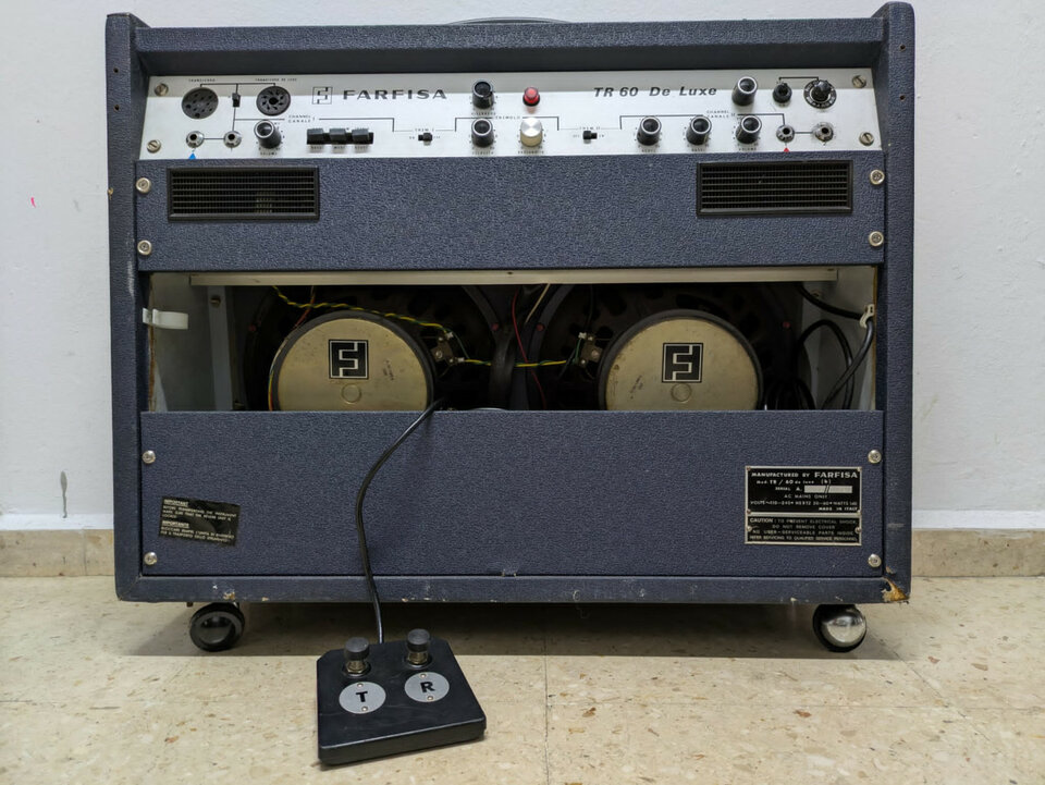 FARFISA TR 60 De Luxe – Amplificador Vintage Transistorizado (Made in Italy, años 60) de segunda mano · Foto 4 de 10 · Pontevedra · 380 €